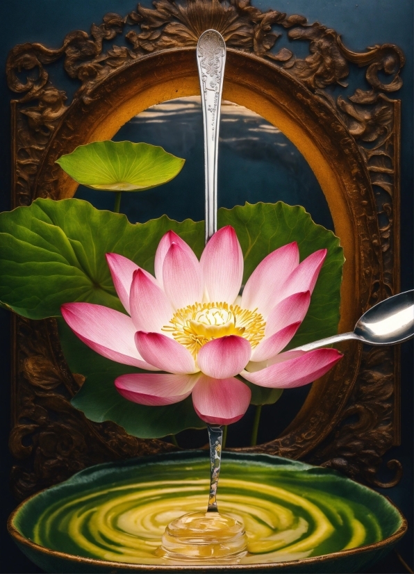 Flower, Plant, Lotus, Light, Water, Botany