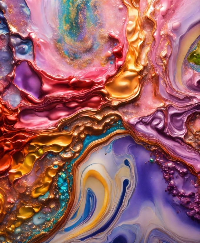 Colorfulness, Liquid, Purple, Fluid, Organism, Art