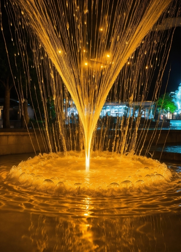 Plant, Water, Fountain, Tree, Arecales, Woody Plant