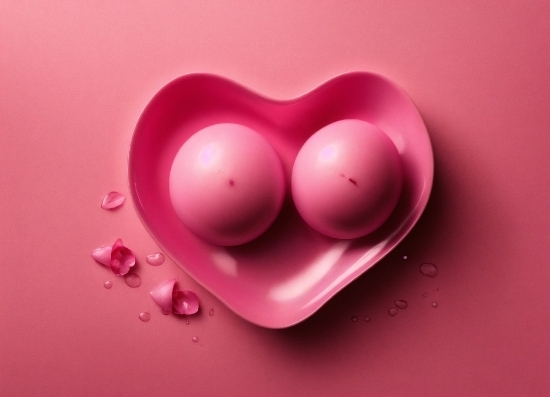 Liquid, Pink, Font, Magenta, Heart, Petal