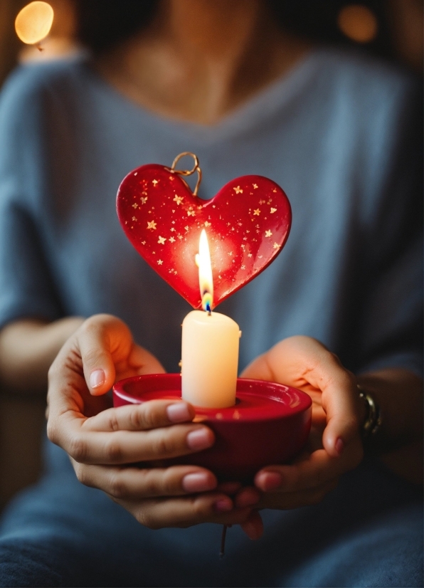 Hand, Watch, Light, Candle, Gesture, Finger