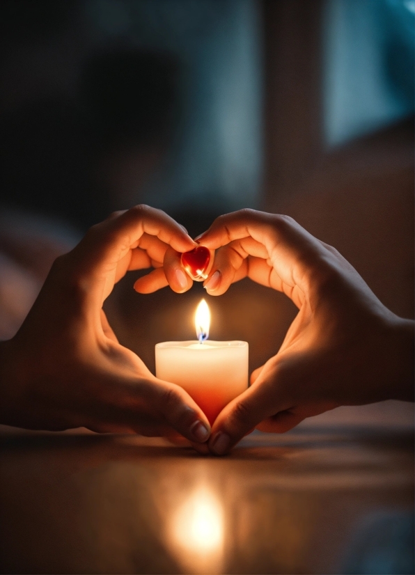 Candle, Hand, Wax, Human Body, Flash Photography, Flame