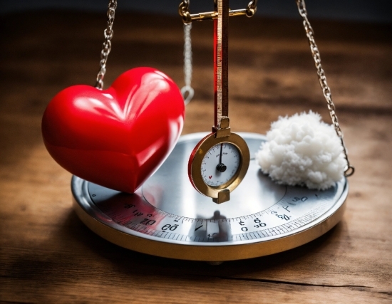 Clock, Red, Font, Swing, Jewellery, Wood