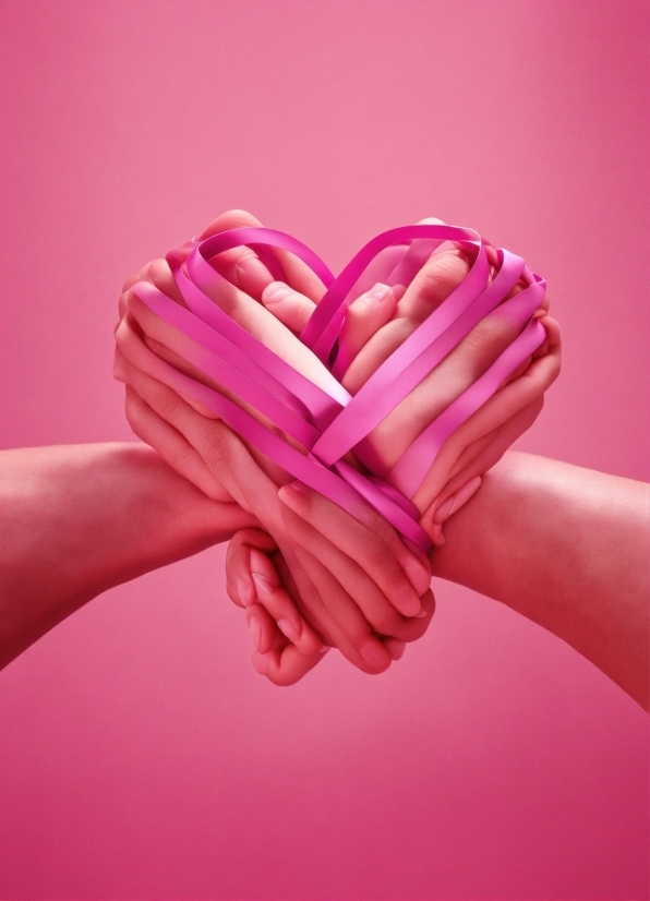 Hand, Petal, Gesture, Finger, Thumb, Pink