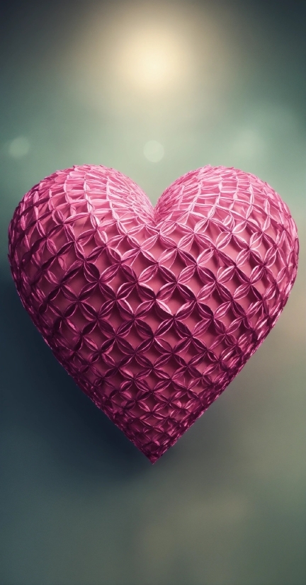 Basket, Magenta, Heart, Pattern, Event, Electric Blue