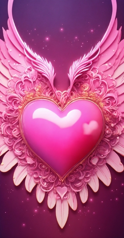 Organ, Pink, Font, Magenta, Red, Petal