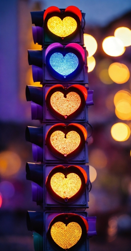 Light, Lighting, Amber, Traffic Light, Red, Line