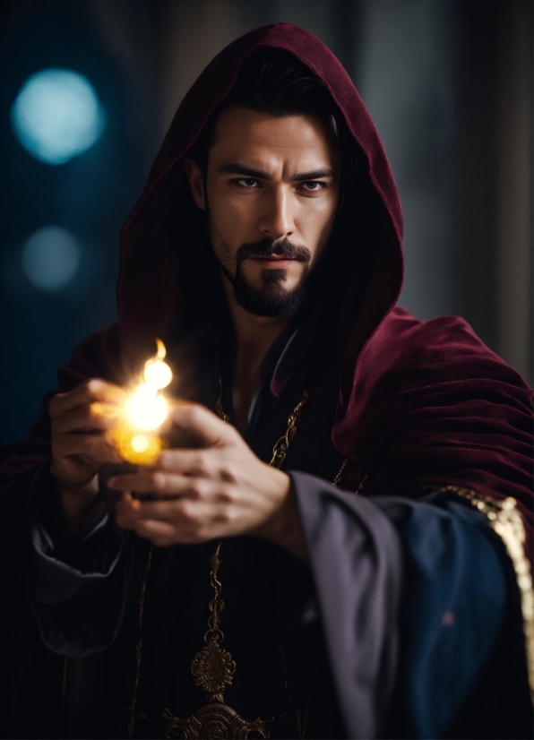 Hand, Lighting, Beard, Candle, Fire, Wax