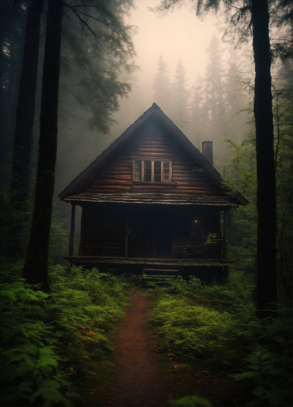 Plant, Atmosphere, Building, Sky, Wood, Natural Landscape