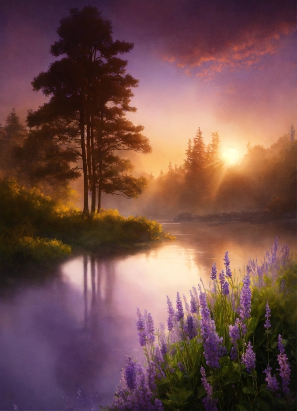 Water, Plant, Sky, Cloud, Atmosphere, Natural Landscape