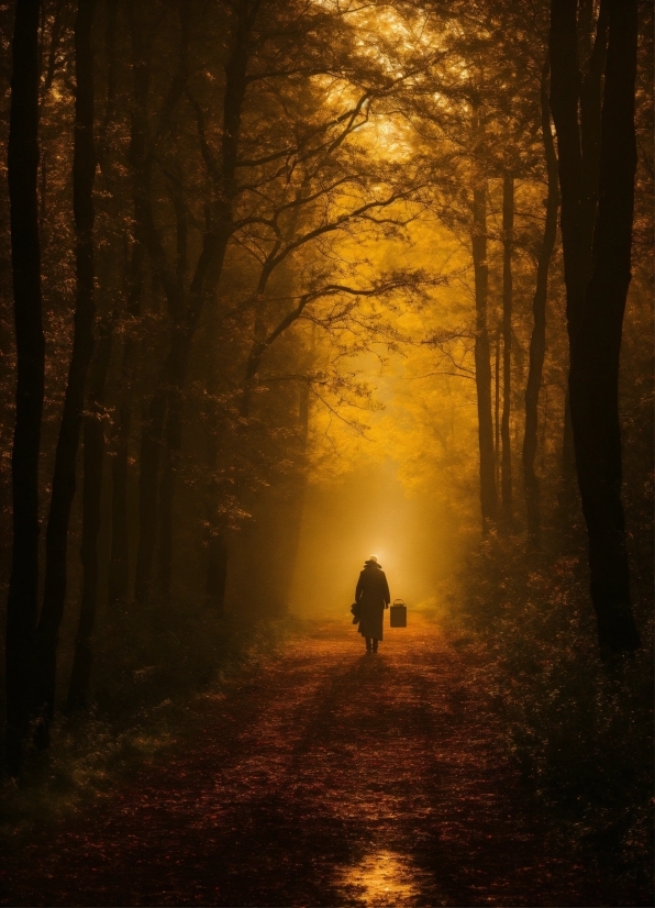 Atmosphere, Plant, People In Nature, Natural Landscape, Wood, Sky