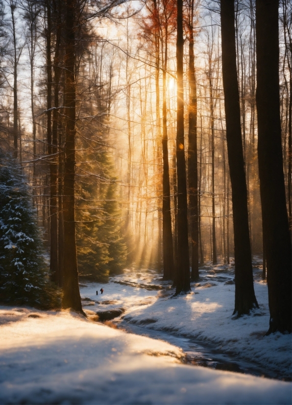 Atmosphere, Plant, Ecoregion, Snow, Natural Landscape, Sky