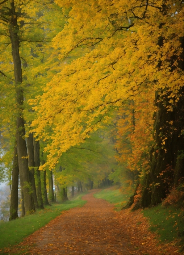 Plant, People In Nature, Leaf, Natural Landscape, Wood, Road Surface