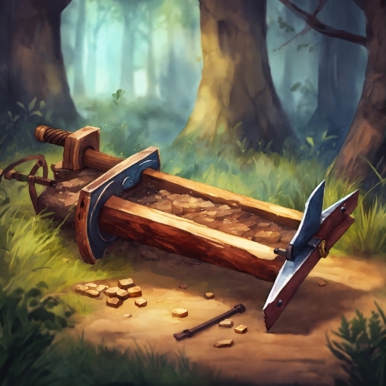 Wood, Art, Painting, Cg Artwork, Illustration, Landscape