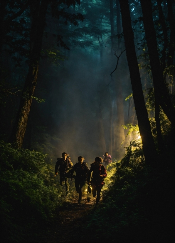 Plant, Branch, Tree, Wood, People In Nature, Atmospheric Phenomenon