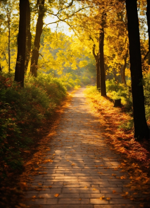 Plant, Wood, Natural Landscape, People In Nature, Tree, Road Surface