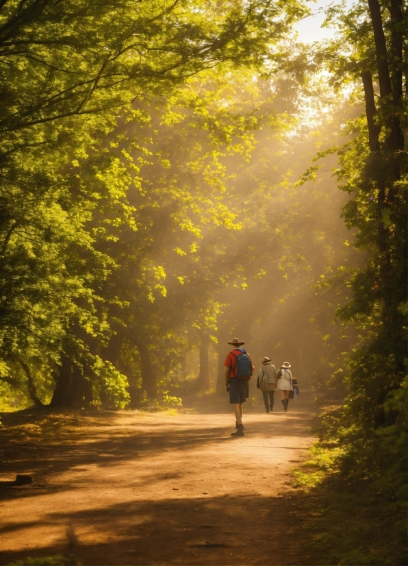 Atmosphere, Plant, People In Nature, Natural Landscape, Orange, Wood