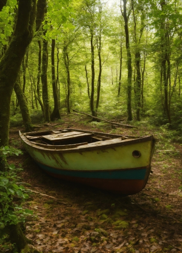 Plant, Boat, Plant Community, Tree, Natural Landscape, Wood