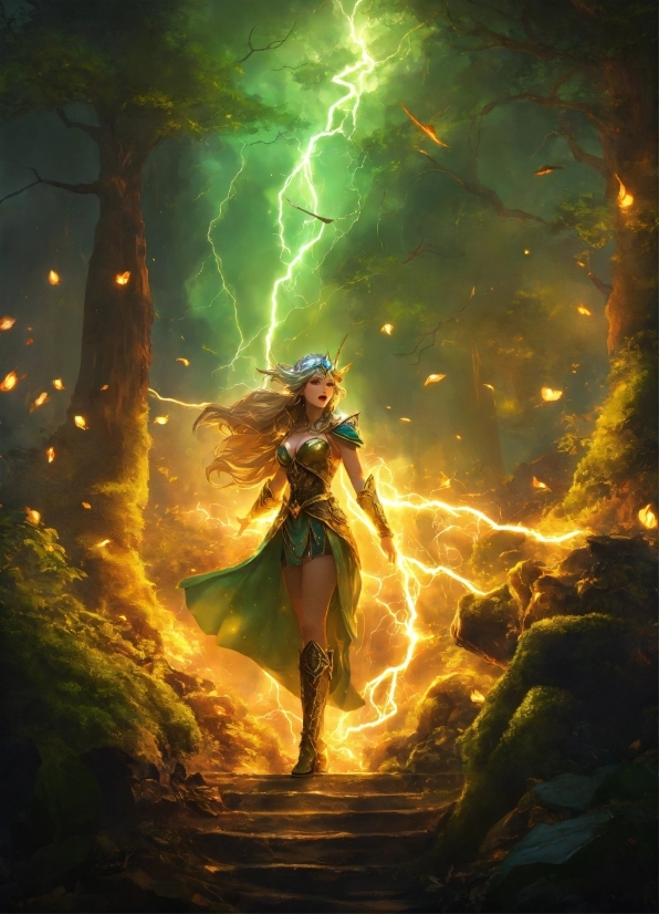 People In Nature, Lighting, Lightning, Art, Flash Photography, Cg Artwork