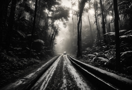 Plant, Atmosphere, Tree, Natural Landscape, Wood, Road Surface