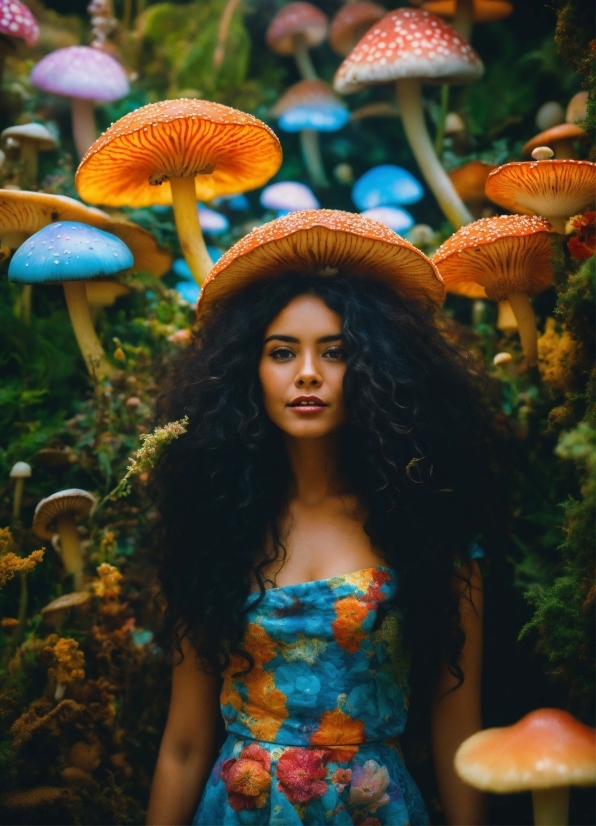 Hairstyle, Plant, Photograph, Eye, Green, Botany