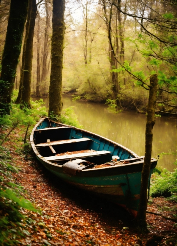 Boat, Water, Plant, Plant Community, Vehicle, Watercraft