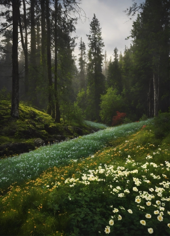 Flower, Plant, Plant Community, Sky, Natural Landscape, Natural Environment