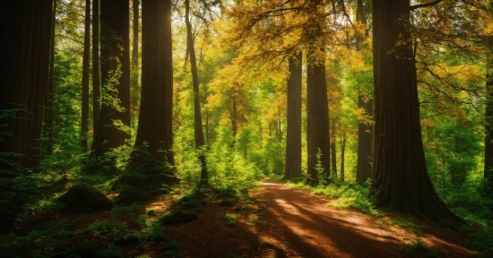 Plant, Wood, Natural Landscape, Trunk, Sky, Tree