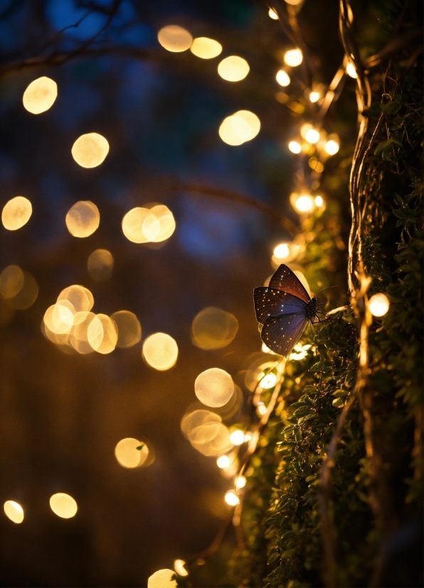 Plant, Light, Automotive Lighting, Pollinator, Branch, Christmas Ornament