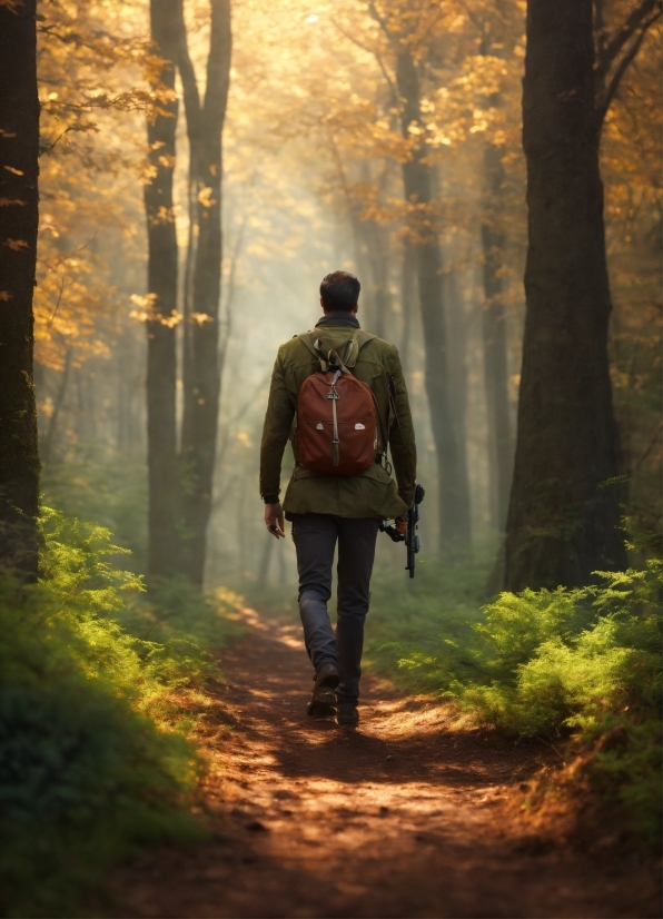 Footwear, Plant, People In Nature, Natural Landscape, Wood, Tree