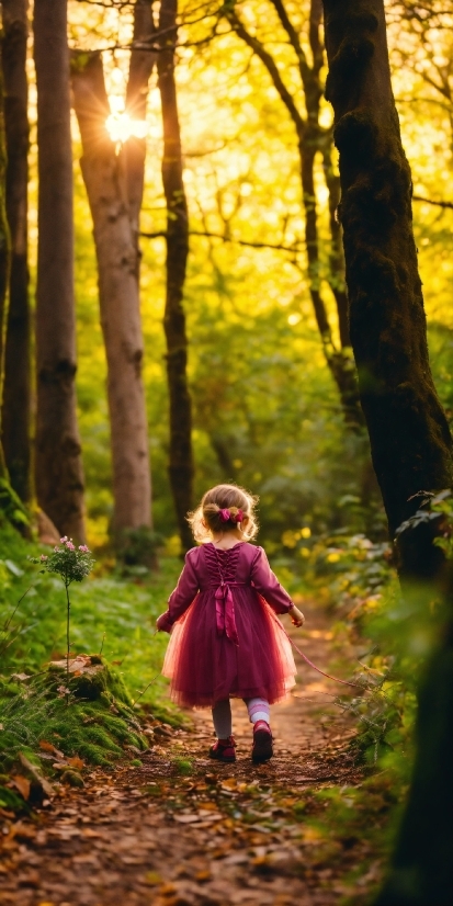 Plant, Flower, People In Nature, Light, Leaf, Tree