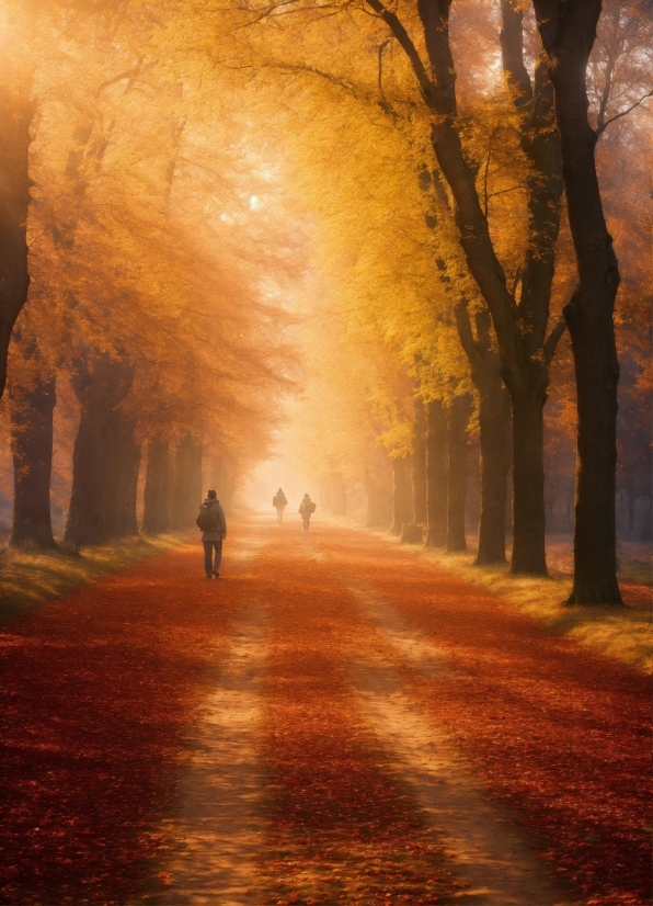 Atmosphere, Plant, People In Nature, Tree, Natural Landscape, Road Surface