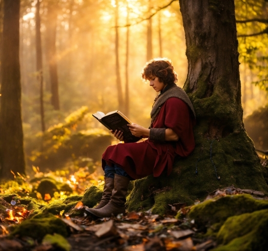 Plant, People In Nature, Natural Landscape, Wood, Tree, Sunlight