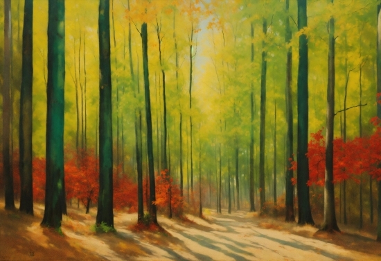 Art Paint, Nature, People In Nature, Paint, Natural Landscape, Wood