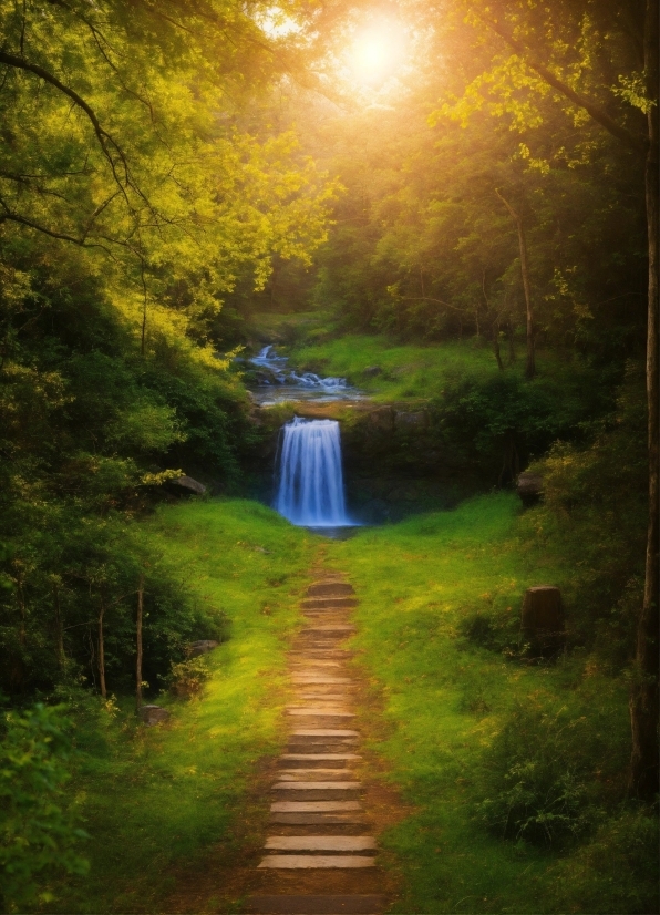 Water, Plant, Tree, Natural Landscape, Branch, Wood