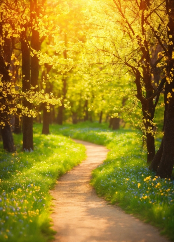 Plant, People In Nature, Light, Natural Landscape, Green, Flower