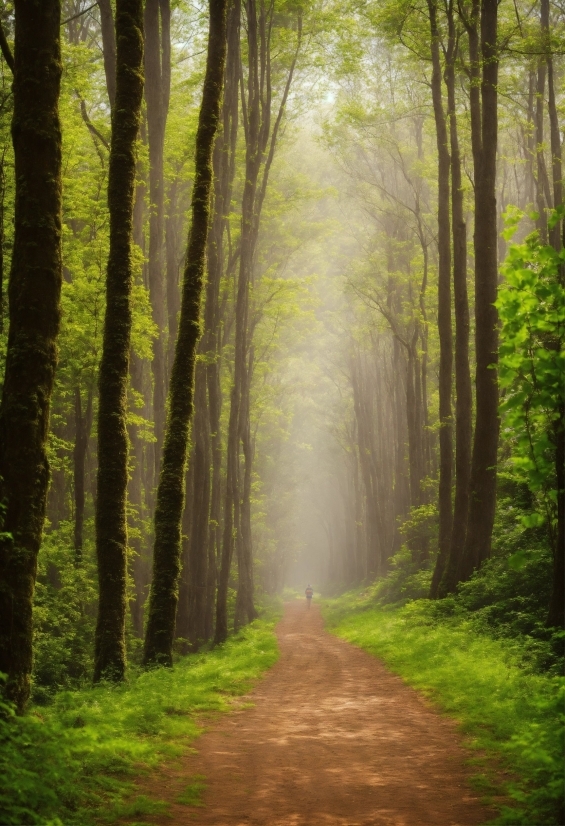 Plant, Wood, Natural Landscape, Tree, Sky, Trunk