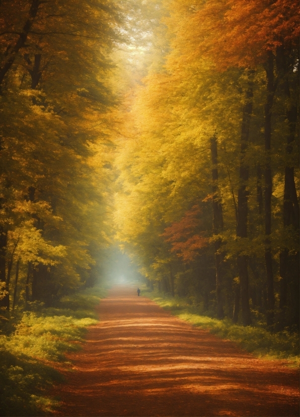 Plant, Atmosphere, Natural Landscape, Sky, Road Surface, Wood