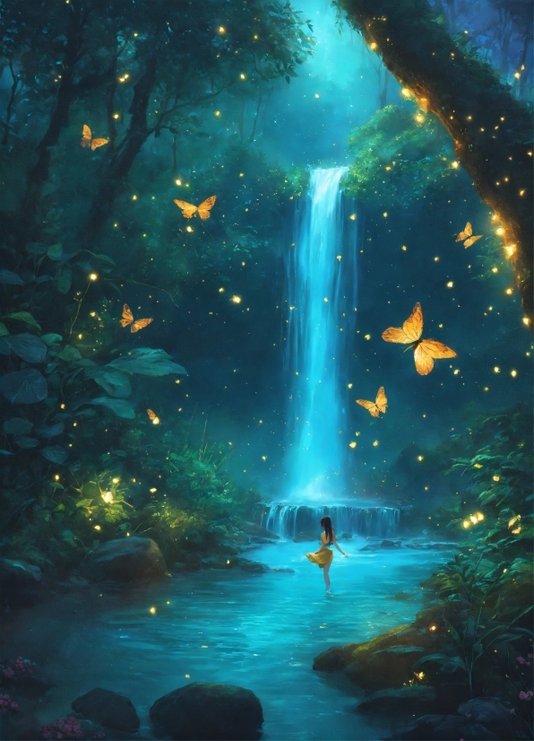Water, World, Organism, People In Nature, Tree, Astronomical Object