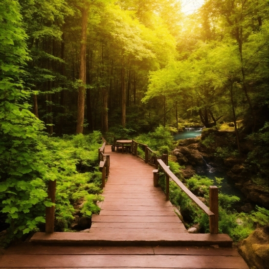 Plant, Natural Landscape, Wood, Tree, Sunlight, Trunk