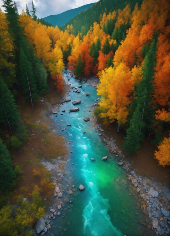 Water, Plant, Nature, Natural Landscape, Sky, Larch