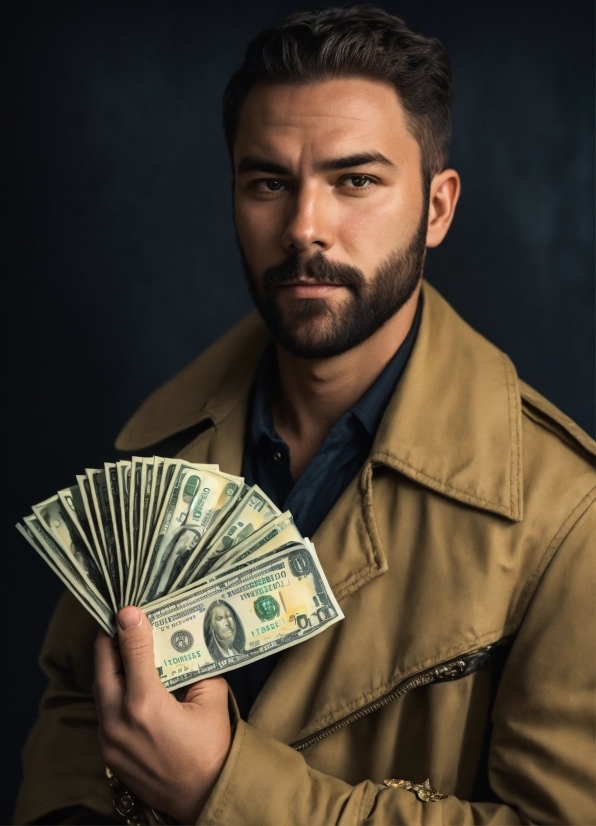 Hairstyle, Beard, Human, Sleeve, Collar, Dress Shirt