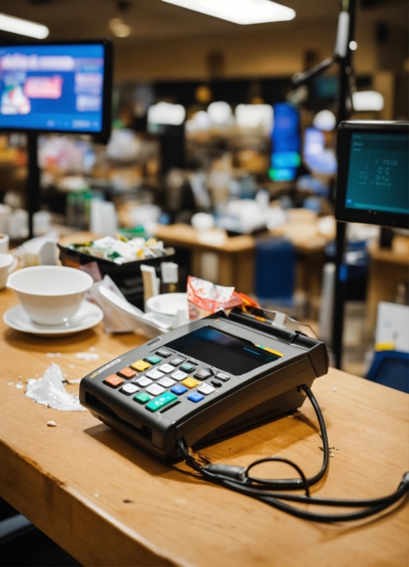 Table, Furniture, Communication Device, Desk, Telephony, Gadget