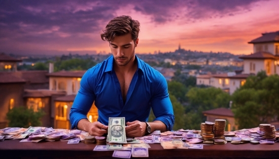 Cloud, Table, Sky, Tableware, Human, Flash Photography