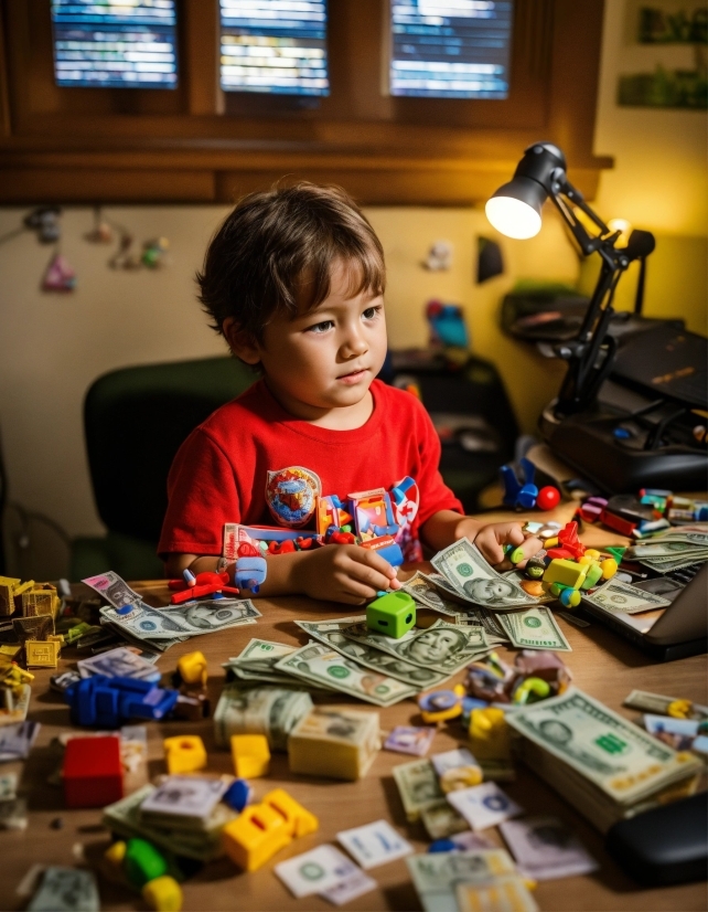 Toy, Table, Window, Sharing, Community, Child