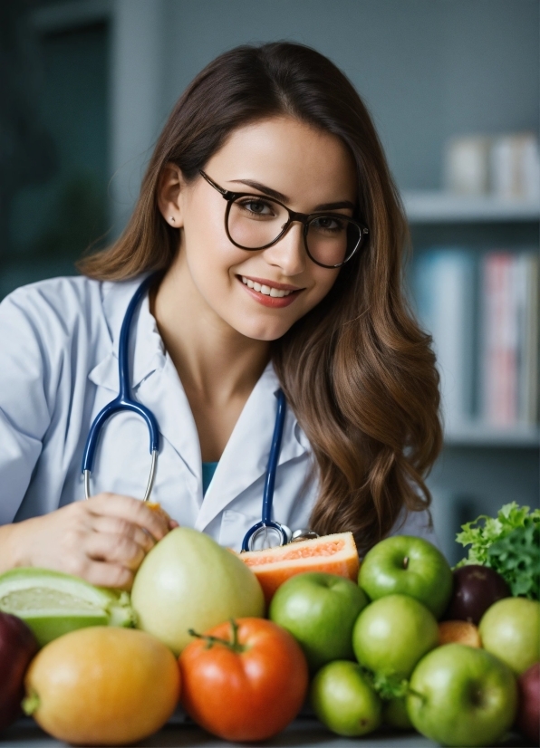 Glasses, Food, Smile, Tableware, Fruit, Plant