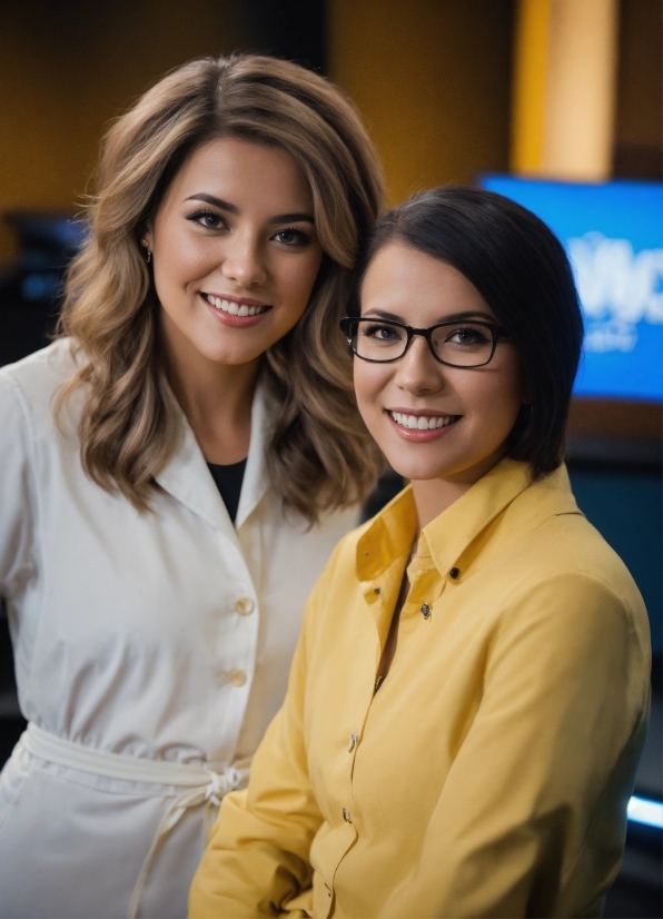 Smile, Glasses, Facial Expression, Sleeve, Vision Care, Collar