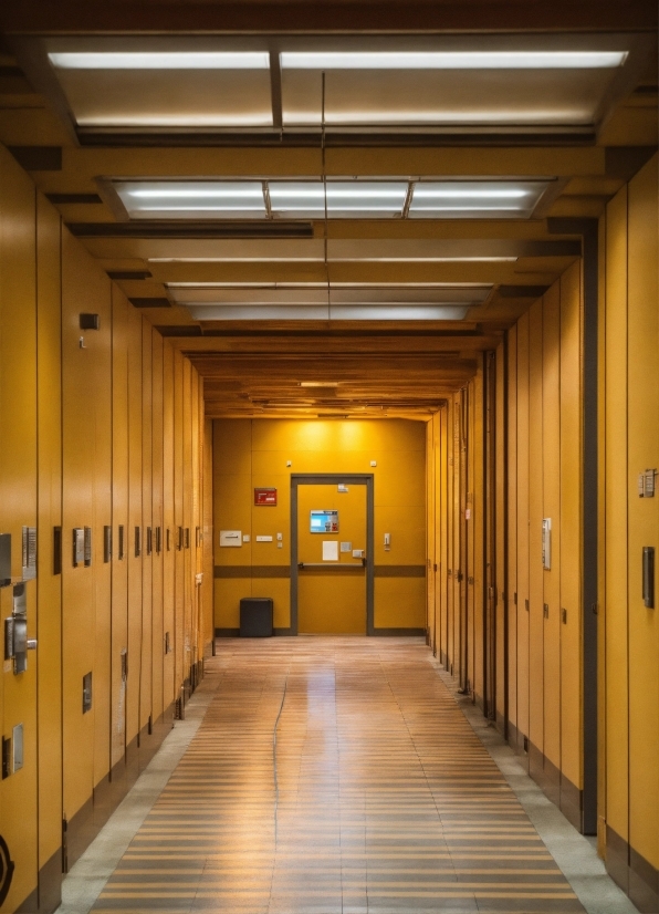 Wood, Lighting, Amber, Flooring, Door, Floor