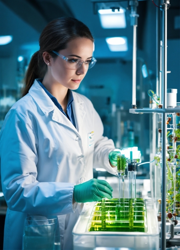 Laboratory, Scientist, Safety Glove, Researcher, Research, White Coat