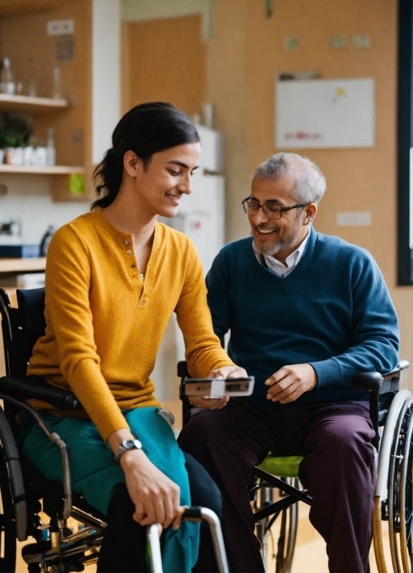 Smile, Wheel, Tire, Wheelchair, Chair, Bicycle Wheel